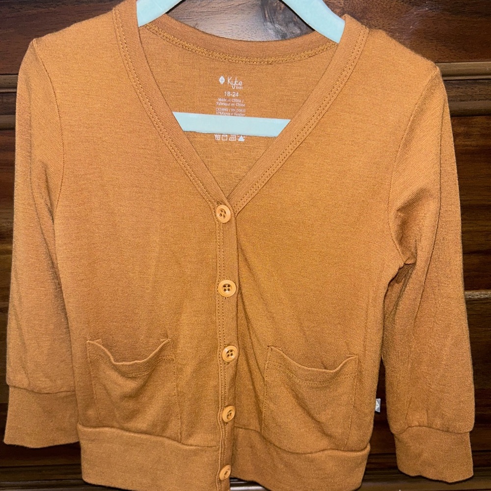 Kyte BABY Bamboo Jersey Cardigan